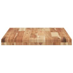 Berkfield Home Table Top Rectangular 160x50x4 cm Solid Wood Acacia in Brown - Size: 160 x 50 x 4 cm - thumbnail 6