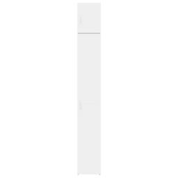 Berkfield Home Slim Storage Cabinet White 30x42.5x225 cm Engineered Wood - thumbnail 4