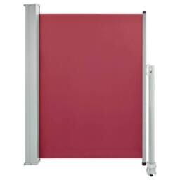 Berkfield Home Patio Retractable Side Awning 100x300 cm Red - thumbnail 3