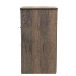 Ready Assembled 2 U Washington 3 Drawer Bedside Cabinet (Ready Assembled) in Dark Brown - thumbnail 2