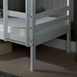 Rest Relax Devon White Wooden Bunk Bed - Size: Single - thumbnail 4
