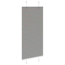 Berkfield Home Pleated Blind Anthracite 55x150 cm Fabric Width 54.4 cm Polyester in Grey
