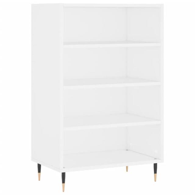 Berkfield Home Highboard White 57x35x90 cm Engineered Wood - Size: 57 x 35 x 90 cm - image 1