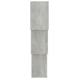 Berkfield Home Cube Wall Shelf Concrete Grey 68x15x68 cm Engineered Wood - Size: 68 x 15 x 68 cm - thumbnail 5
