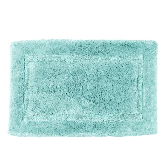 Allure Bath Fashions Bamboo Cotton Non-Slip Bath Mat in Duck Egg Blue - image 1