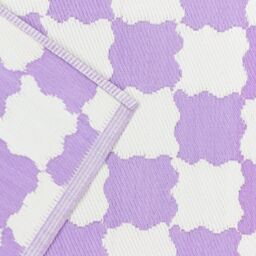 Furn Check Outdoor/Indoor Rug in Lilac - Size: 120 cm x 180 cm - thumbnail 4