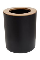 Orsina Canyon Dust Bin in Black - thumbnail 1