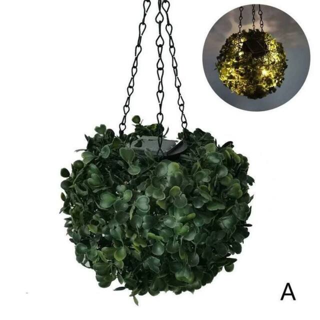 Kelvenix Solar Powered Topiary Ball Lights warm white - Size: 0.6m2 - image 1
