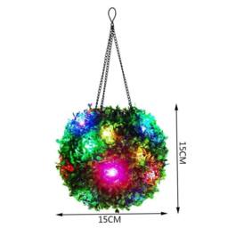 Kelvenix Solar Powered Topiary Ball Lights warm white - Size: 0.6m2 - thumbnail 2