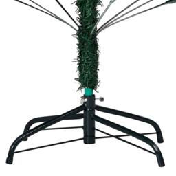 Berkfield Home Beautiful Artificial Pre-lit Christmas Tree with Ball Set Green 1 - thumbnail 5