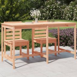 Berkfield Home Garden Table 203.5x90x110 cm Solid Wood Douglas in Brown - thumbnail 1