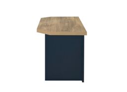 Birlea Corner TV Unit Cream Highgate Entertainment & Oak Farmhouse Shabby Chic in Blue - thumbnail 5
