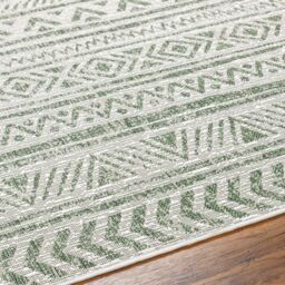 Livabliss Eagean Global Green Ivory Yellow Pink Brown In- & Outdoor Rug - Size: 160 cm x 230 cm - thumbnail 7