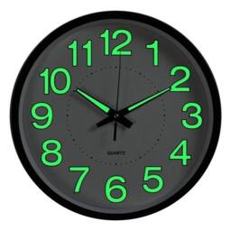 EONLION 12 INCH Wall Clocks Home Clock Decor in Black - Size: 100 cm - thumbnail 1