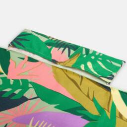 OHS Palm Print Beach Towel with Bag Quick Dry Absorbent Travel Spa - thumbnail 6