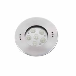 Netlighting Edel LED Outdoor Recessed Spotlight Matt Nickel IP68 in Grey - thumbnail 1