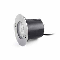 Netlighting Edel LED Outdoor Recessed Spotlight Matt Nickel IP68 in Grey - thumbnail 2
