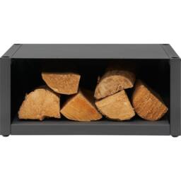 OKO Bio Ethanol Fires OKO S1/S2 Bio Ethanol Stove Log Store in Charcoal Grey