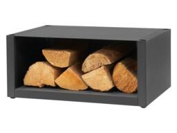 OKO Bio Ethanol Fires OKO S1/S2 Bio Ethanol Stove Log Store in Charcoal Grey - thumbnail 2