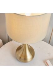 Netlighting Piccadilly Table Touch Lamp Soft Brass E14 in Gold - thumbnail 6
