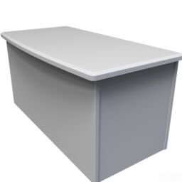 Ready Assembled 2 U Carlton Blanket Box (Ready Assembled) in Grey - thumbnail 4