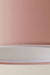 ValueLights Sophia Small 26cm Drum Easy Fit Ceiling Pendant Light Lamp Shade in Dusty Pink - Size: 10 inches - thumbnail 5