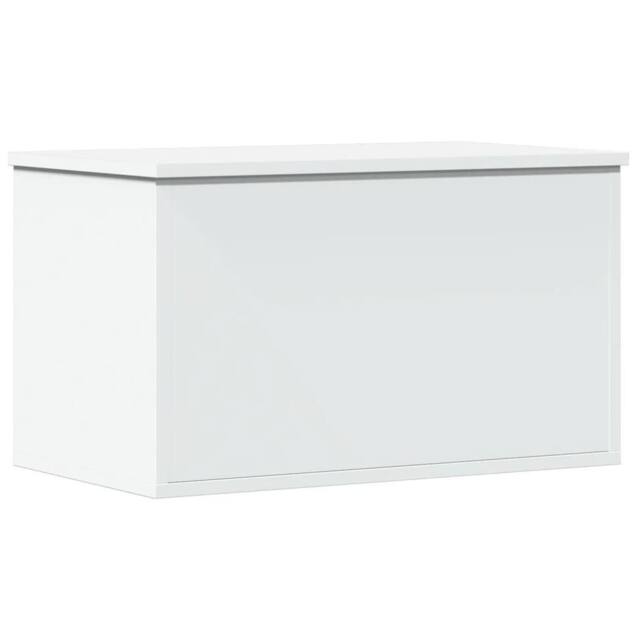 Berkfield Home Storage Box White 60x35x35 cm Engineered Wood - Size: 60 x 35 x 35 cm - image 1