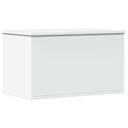 Berkfield Home Storage Box White 60x35x35 cm Engineered Wood - Size: 60 x 35 x 35 cm - thumbnail 6