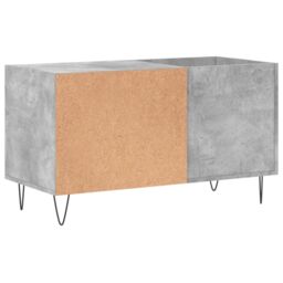 Berkfield Home Record Cabinet Concrete Grey 85x38x48 cm Engineered Wood - Size: 85 x 38 x 48 cm - thumbnail 6