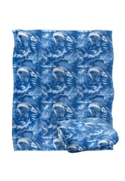 JQ Licensing Jl-Jp-Jq Sailfish Tiki Fishing Pattern 2 Silky Touch Super Soft Throw Blanket 152 X 127 cm in White - thumbnail 2