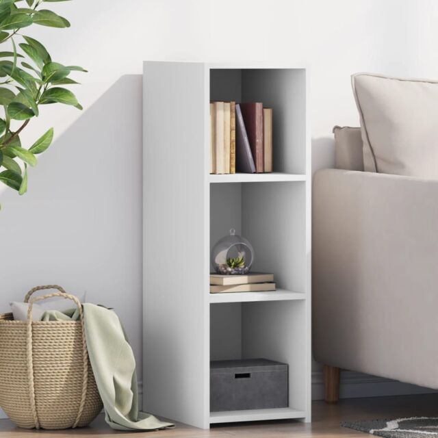 Berkfield Home Sideboard White 30x41x93 cm Engineered Wood - Size: 30 x 41 x 93 cm - image 1