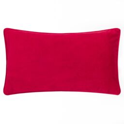 Evans Lichfield Ho Ho Ho Festive Embroidered Piped Polyester Filled Cushion in Red - Size: 30 cm x 50 cm - thumbnail 2
