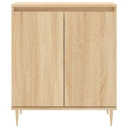 Berkfield Home Sideboard Sonoma Oak 60x35x70 cm Engineered Wood in Brown - Size: 60 x 35 x 70 cm - thumbnail 5