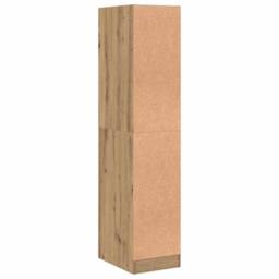 Berkfield Home Elegant Apothecary Cabinet Artisian Oak 30x41x144.5 cm Engineered Wood in Brown - thumbnail 7