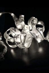 Groundlevel LED Ribbon Shape Fairy Lights - Cool White 2 Pieces - thumbnail 4