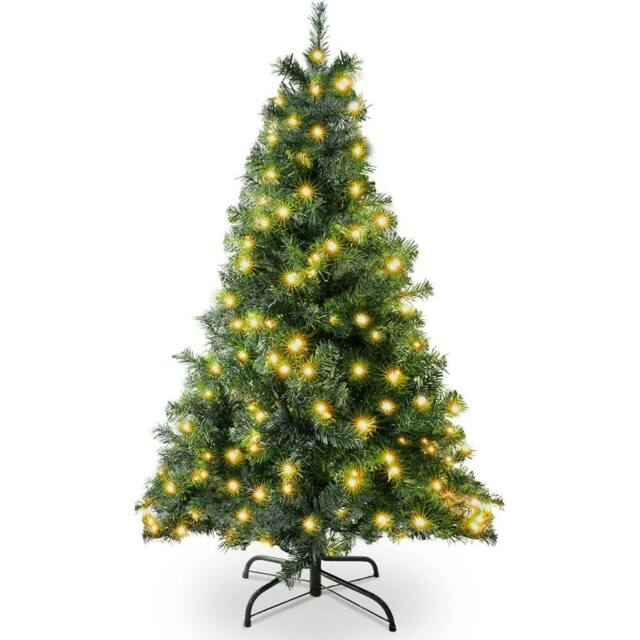 Pelle & Sol 4ft Pre-Lit Artificial Christmas Tree with 400 Alaskan Pine Tips in Green - image 1