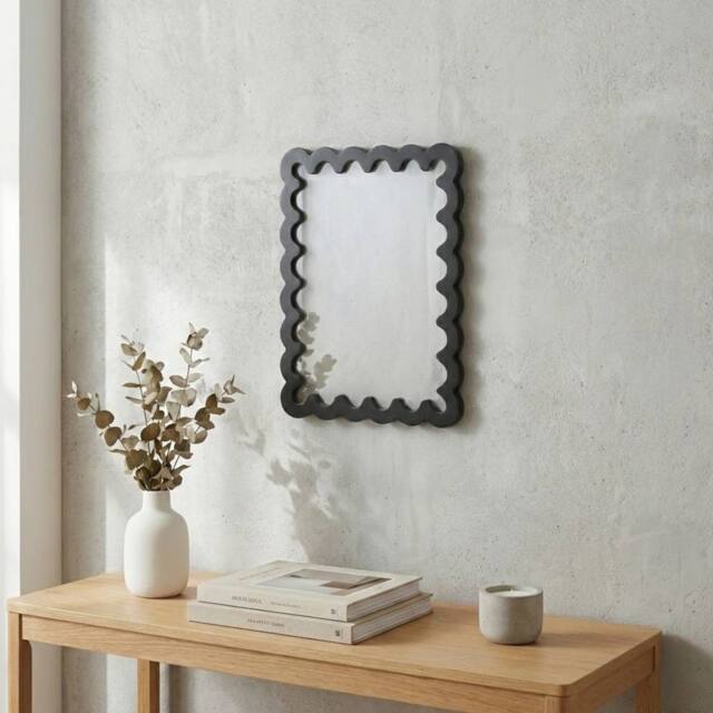 Garden Greatness Urban Wavey Style Photo Frame in Dark Grey - Size: 1 Pack - image 1