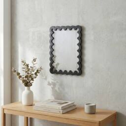 Garden Greatness Urban Wavey Style Photo Frame in Dark Grey - Size: 1 Pack