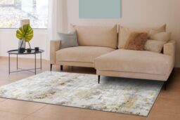 RugsX Bliss Rug in Yellow - Size: 120 cm x 170 cm - thumbnail 5