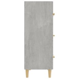 Berkfield Home Sideboard Concrete Grey 70x34x90 cm Engineered Wood - Size: 70 x 34 x 90 cm - thumbnail 4