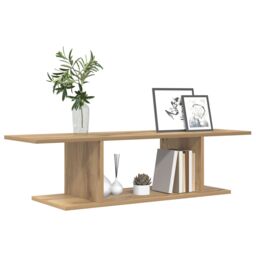 Berkfield Home TV Cabinet with Shelf Brown 103 x 30 x 26.5 cm Engineered wood - thumbnail 3