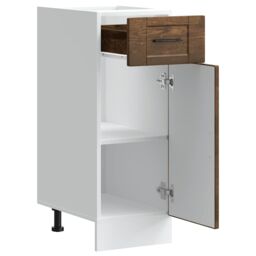 Berkfield Home Kitchen Base Cabinet¬†Porto Smoked Oak Engineered Wood in Brown - thumbnail 5