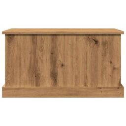 Berkfield Home Storage Box Artisan Oak 70x40x38 cm Engineered Wood in Brown - Size: 70 x 40 x 38 cm - thumbnail 5
