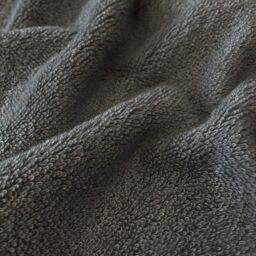 Allure Bath Fashions Marlborough Bamboo Face Cloths - Pack of 2 Super Soft, Absorbent & Hypo-Allergenic Flannel Towels in Dark Grey - thumbnail 2