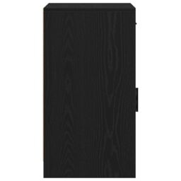 Berkfield Home Sideboard Black Oak 40x41x75 cm Engineered Wood - Size: 40 x 41 x 75 cm - thumbnail 8