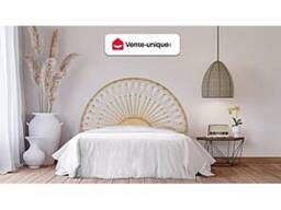 Vente-unique Headboard 140 Cm - Rattan - Natural - SOLIA in Light Oak - Size: Double - thumbnail 4