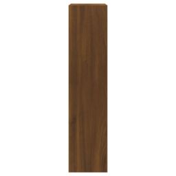 Berkfield Home Shoe Cabinet Brown Oak 63x24x103 cm Engineered Wood - Size: 63 x 24 x 103 cm - thumbnail 5