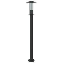 Berkfield Home Outdoor Floor Lamps 3pcs Black 100 cm Stainless Steel - thumbnail 5