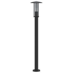 Berkfield Home Outdoor Floor Lamps 3pcs Black 100 cm Stainless Steel - thumbnail 4