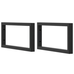 Berkfield Home Basin Shelf Wall Mounted Steel & Solid Wood Oak in Brown - thumbnail 7